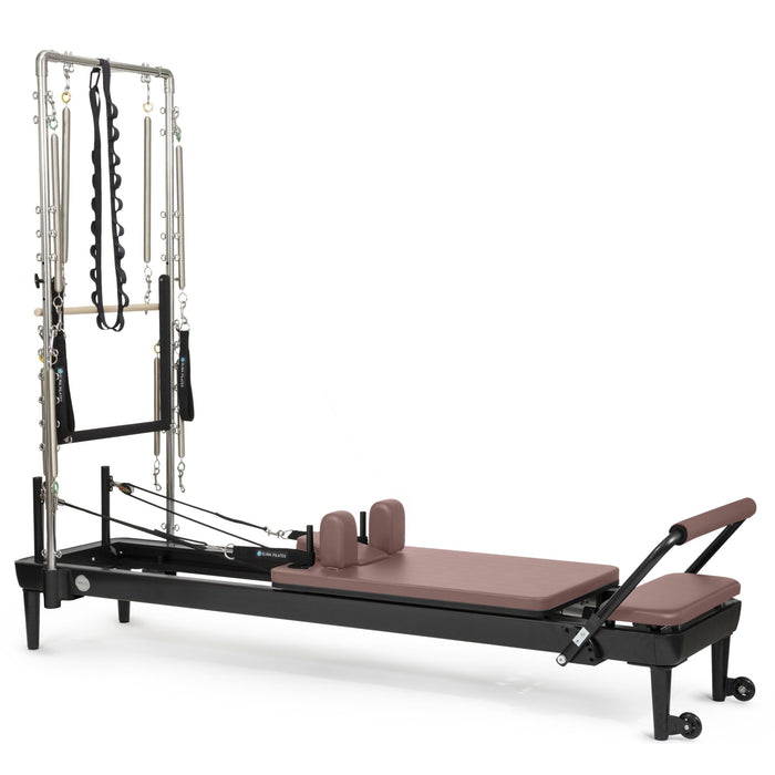 Elina Pilates Nubium Reformer Black Edition with Tower