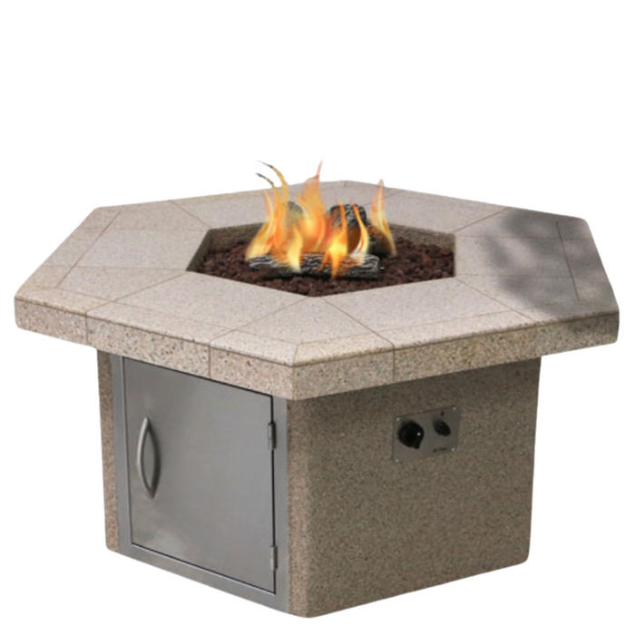 Cal Flame- 4 Foot Outdoor Tucson Firepit FPT-H401M