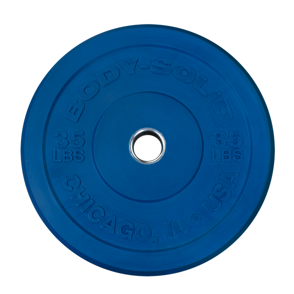 Body-Solid Chicago Extreme Colored Bumper Plates OBPXC