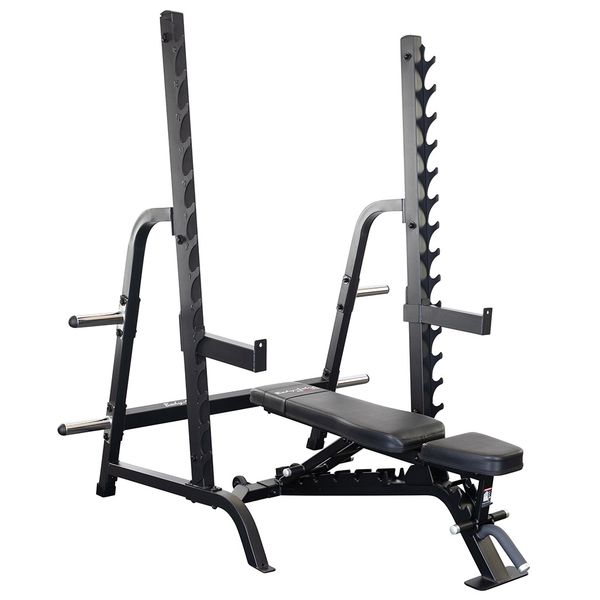 Body-Solid Pro Clubline SDIB370 Bench Rack Combo
