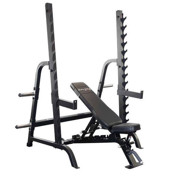 Body-Solid Pro Clubline SDIB370 Bench Rack Combo