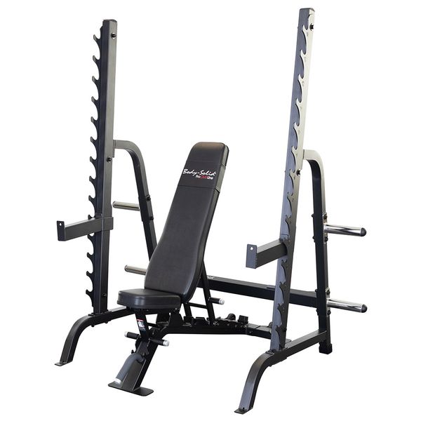 Body-Solid Pro Clubline SDIB370 Bench Rack Combo