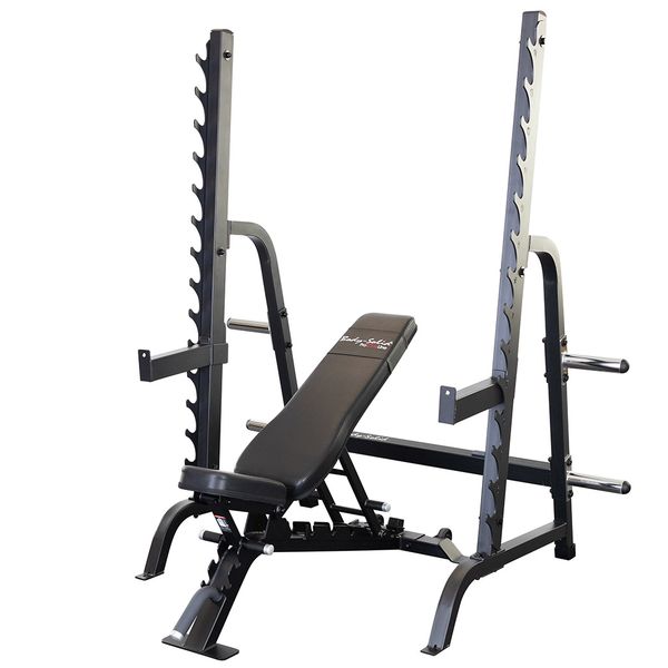 Body-Solid Pro Clubline SDIB370 Bench Rack Combo