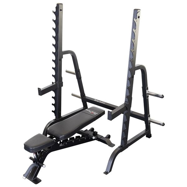 Body-Solid Pro Clubline SDIB370 Bench Rack Combo
