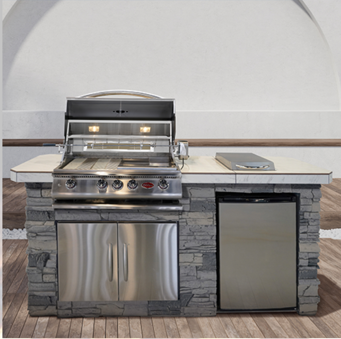 Cal Flame Escape Series Pacifica Q BBQ Island 701