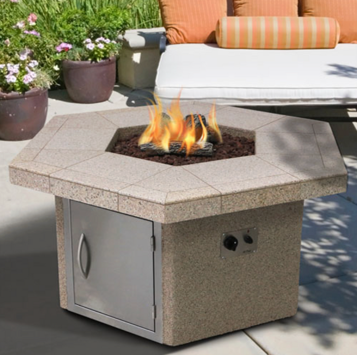 Cal Flame- 4 Foot Outdoor Tucson Firepit FPT-H401M