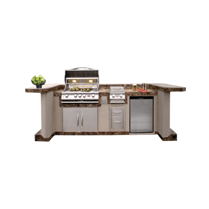 Cal Flame Platinum Series La Jolla Q – 10 ft BBQ Island PV7000